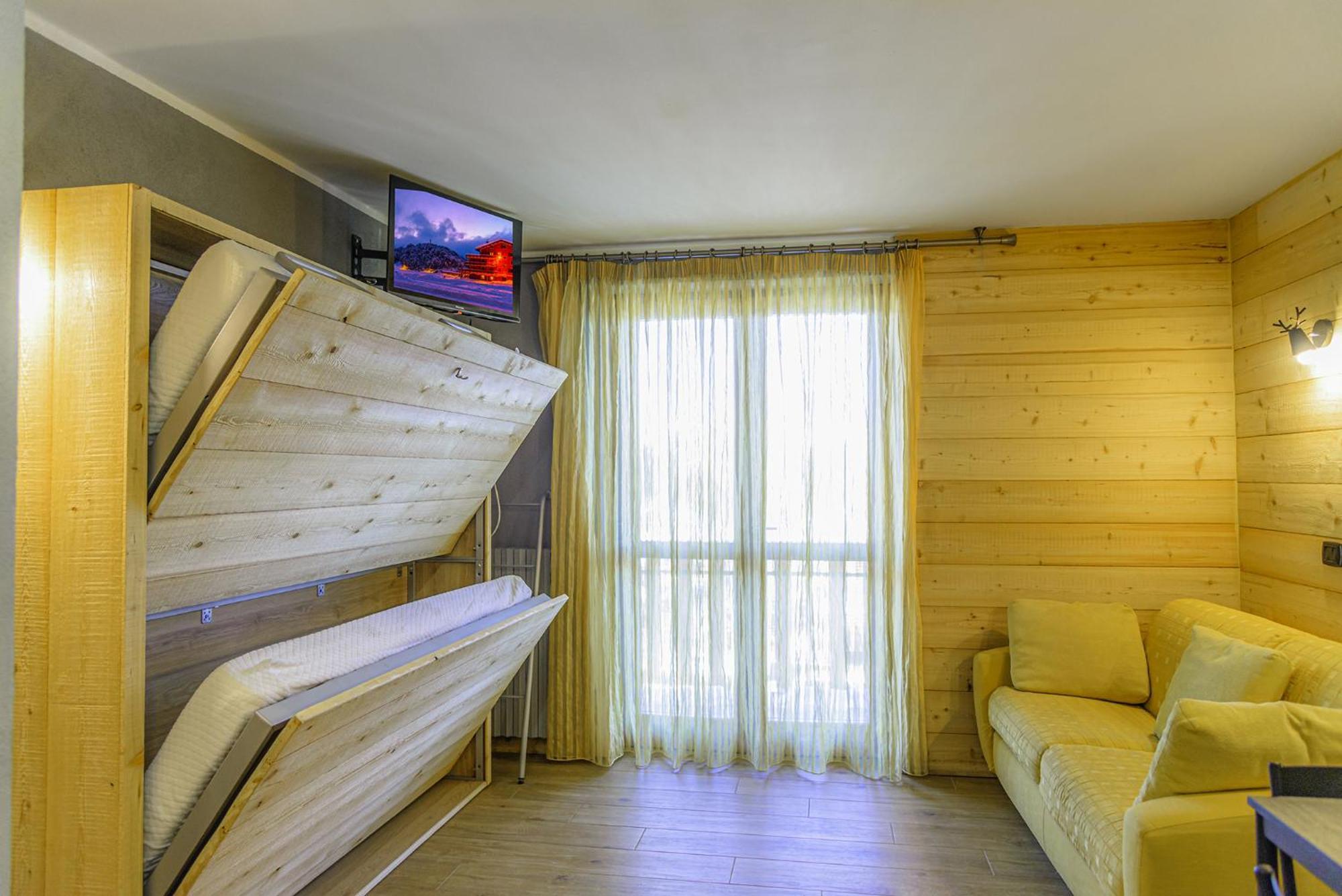 Apartmán Zona Portici Prato Nevoso Pokoj fotografie